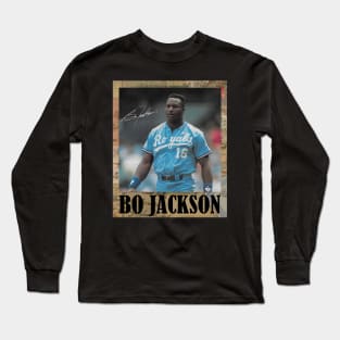 Bo Jackson // Vintage Frame Long Sleeve T-Shirt